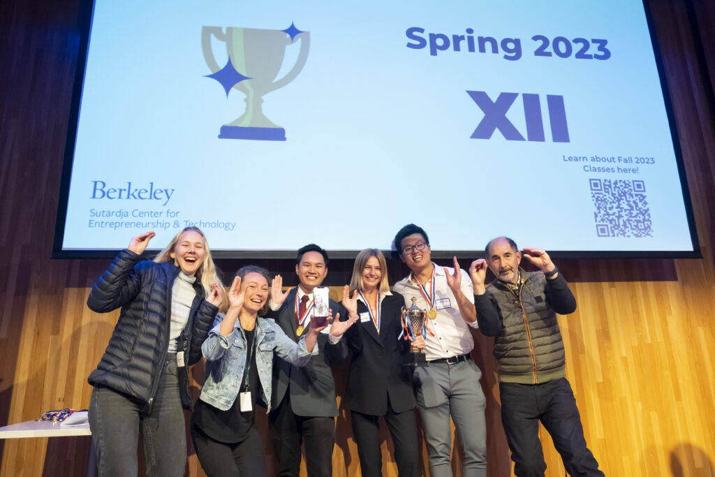Sutardja Center for Entrepreneurship & Technology’s Collider Cup XII at UC Berkeley’s Sibley Auditorium in Berkeley, Calif. on Friday, May 5, 2023. (Photo by Adam Lau/Berkeley Engineering)