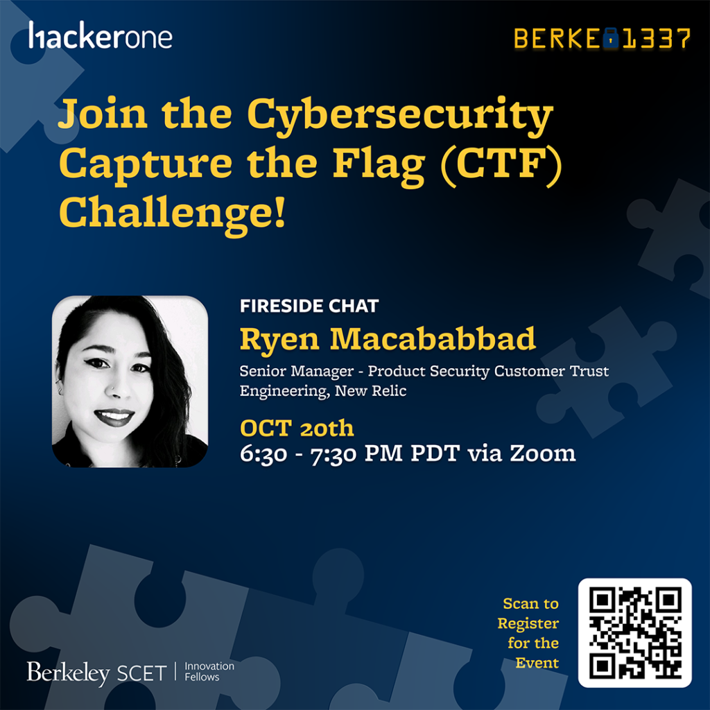 Cyber Guest Speaker and CTF Mentorship Event Flyer of Ryen Macababbad