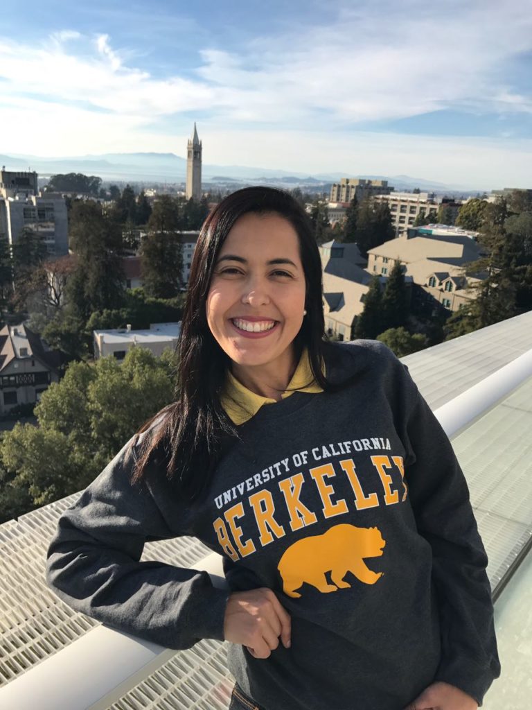 Karla Liboreiro at the University of California Berkeley. 