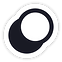 Moonshine Sticker Thick Moonshine Sticker Thick Logo