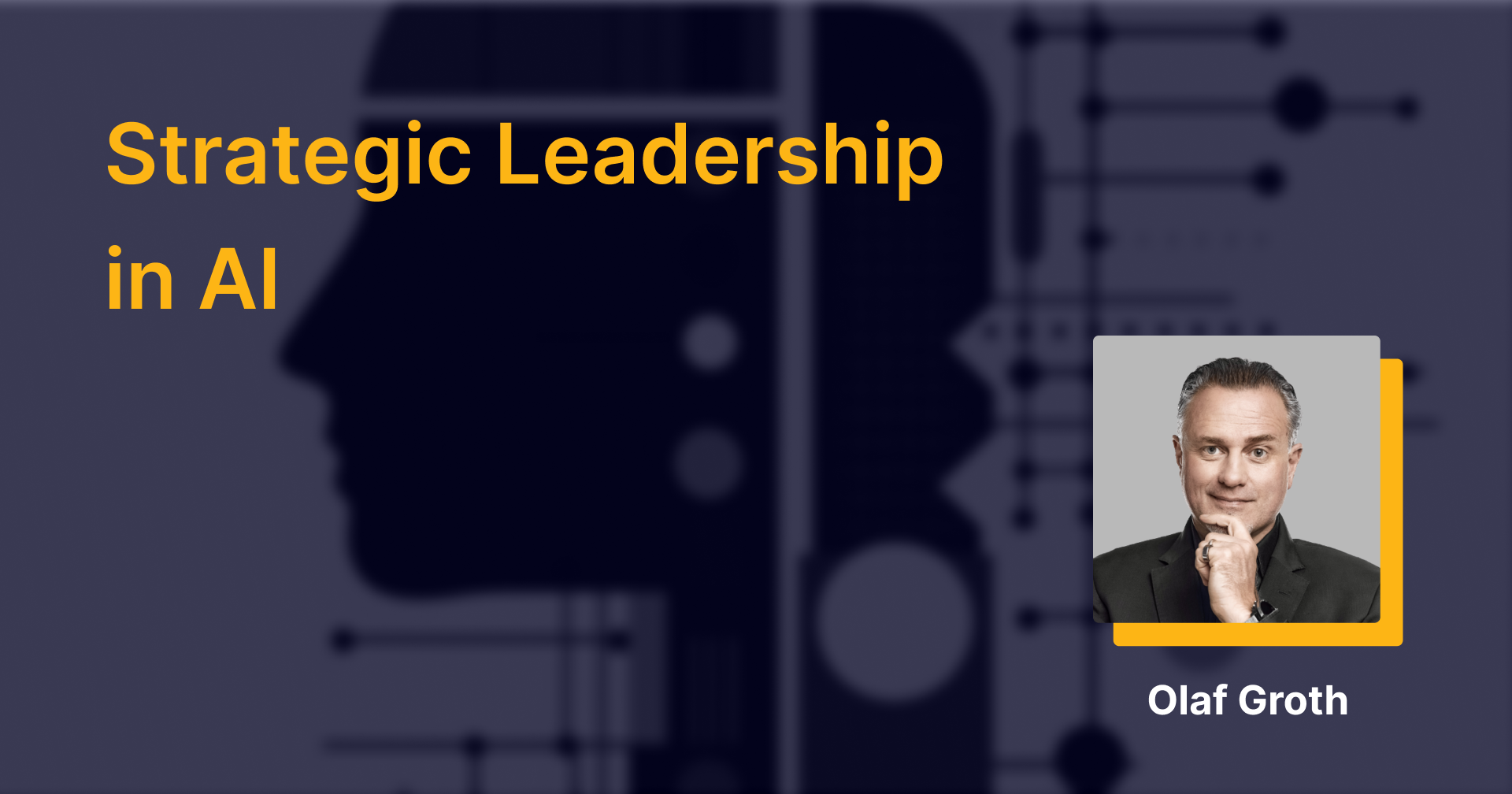 Olaf Groth Strategic AI Ladership