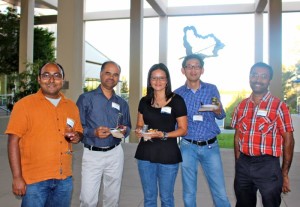 Alumni of The Sutardja Center’s Engineering Leadership Professional Program at the alumni mixer at VMware in Palo Alto, California